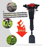 52CC Gasoline Excavator Tree Planting Shovel Rock Tree Digger Drilling Machine 2Stroke  1900W 1