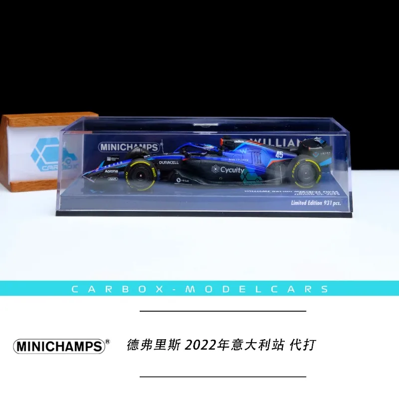 ミニカー　1/18 ウィリアムズ レーシング FW44 ニコラス・ラティフィ イタリアGP 2022  「MINICHAMPS」 [117221606] ミニチャンプス 117220506 1/18 ウィリアムズ レーシング FW44