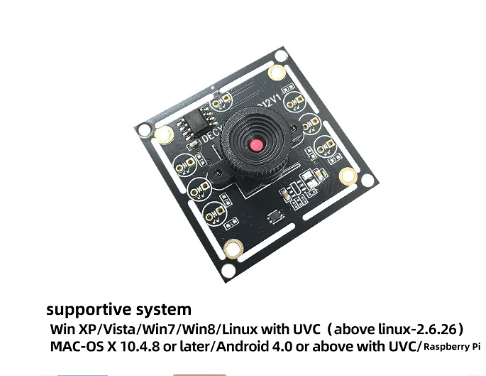 Camera Module 100 Degree 1MP OV9732 1280x720 USB Free Driver Manual Focus with 3M/2 Meter Cable for WinXP/7/8/10
