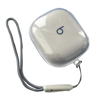 Custodia Protettiva Trasparente Staccabile in TPU Morbido di Alta Qualità per Cuffie Beats Powerbeats Pro 2