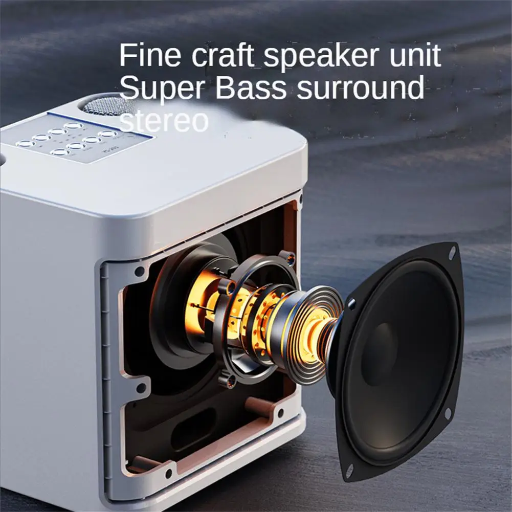 High Power Wireless Portable Microphone Bluetooth Sound Outdoor Family Party Karaoke Subwoofer Boom Box Caixa De Som Ys-203 bluetooth speaker,outdoor speakers