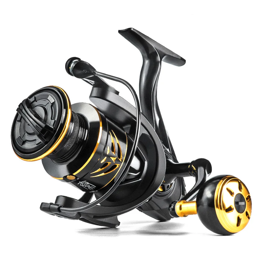 

Fishing Reel QIN 2800-7800 Series 5+1BB Max Drag 12kg Metal Bevel Line Cup Freshwater Seawater Long Throw Spinning Wheel