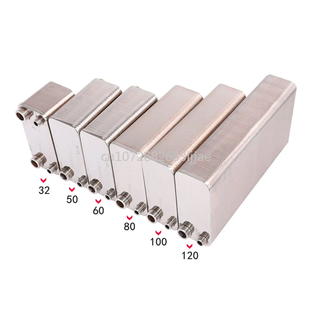 

120 Plates stainless steel heat exchanger Brazed plate type water heater SUS304