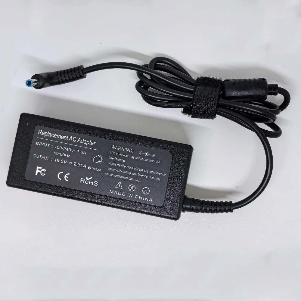 Laptop Adapte19.5V 2.31A 45W 4.5*3.0mm Laptop Charger Adapter For HP Stream X360 13 14 Pavilion 854054-001 741727-001 740015-001 — view 2