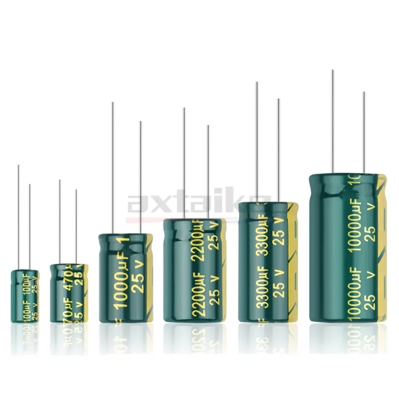 alumínio eletrolítico capacitor kit 6.3V 10V 16V
