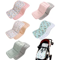 Comfortable Cotton Baby Stroller Pad Four Seasons General Soft Seat Cushion Child Cart Seat Mat Kids Pushchair Cushion For 0-27M