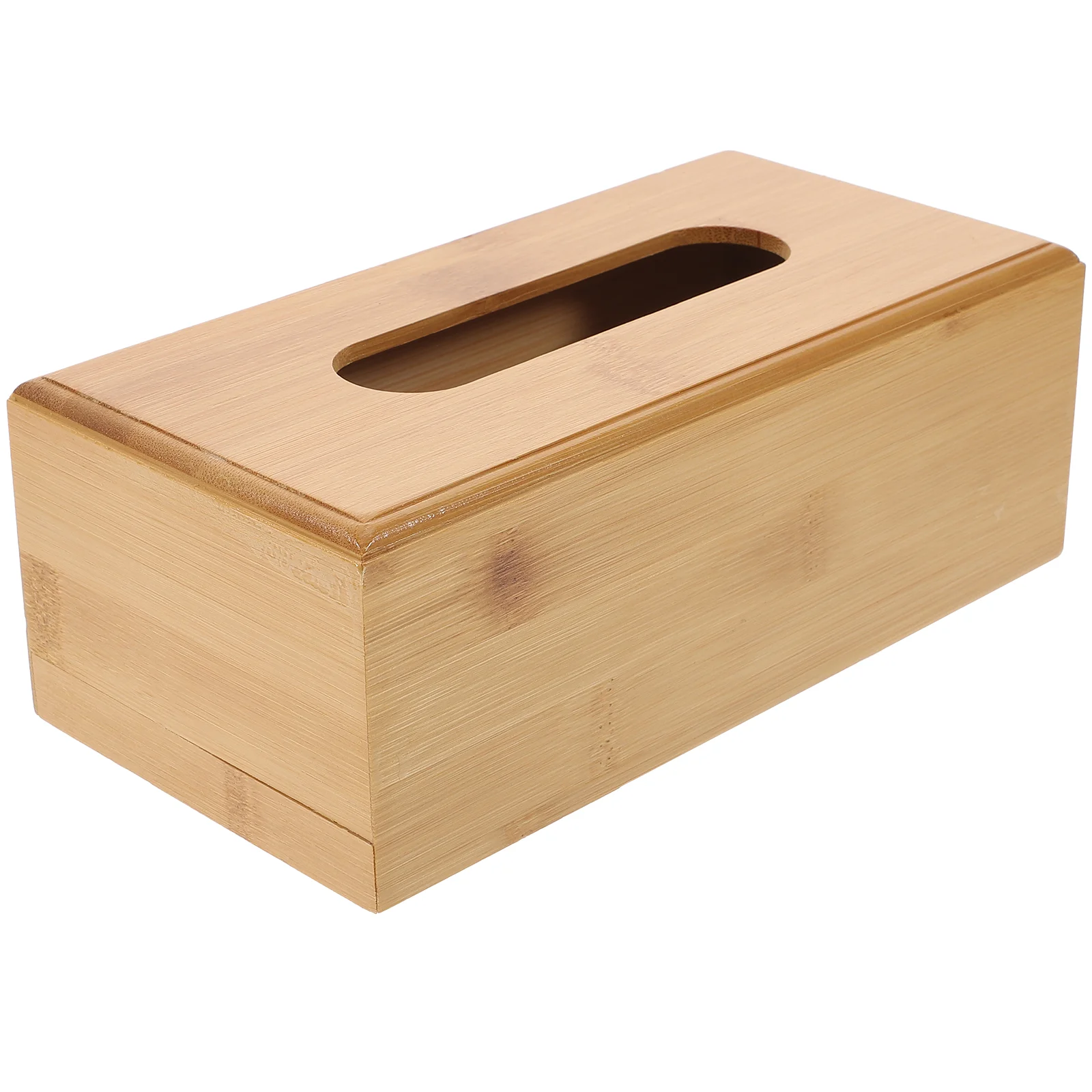 

Bathroom Tissue Holder for Paper Towel Dispenser Solid Wood Paper Box Dinner Napkins Storage Container