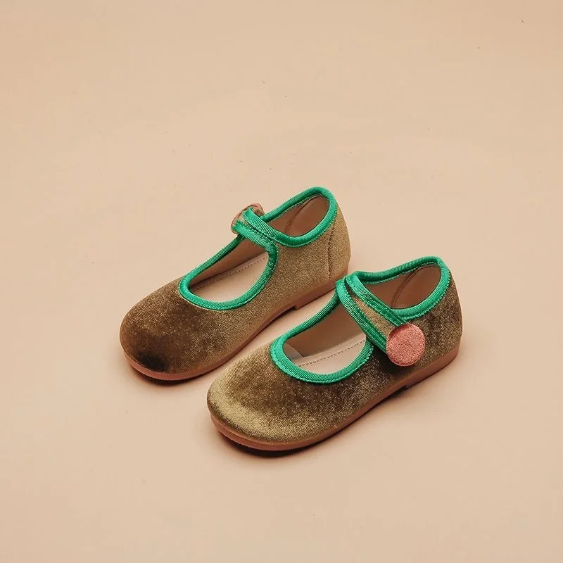 Fashion Baby Girl Princess Hook Loop Band Shoes Infant Toddler Child Flat Dance Shoes Soft Bottom Shoes Spring Autumn Summer 2