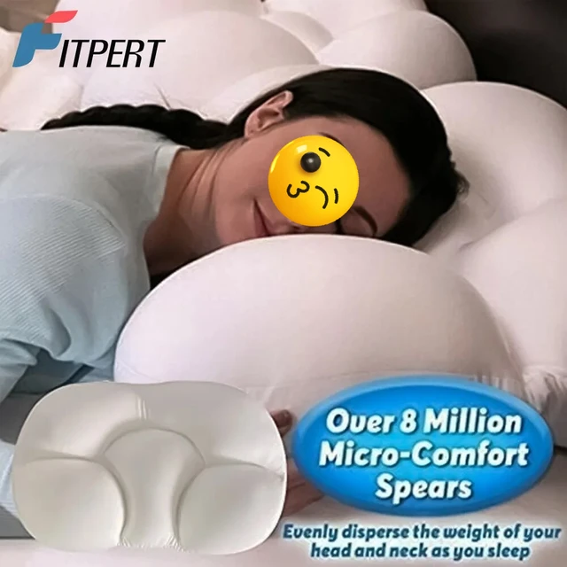3D Memory Foam Orthopedic Neck Pillow – Egg Sleeper 4