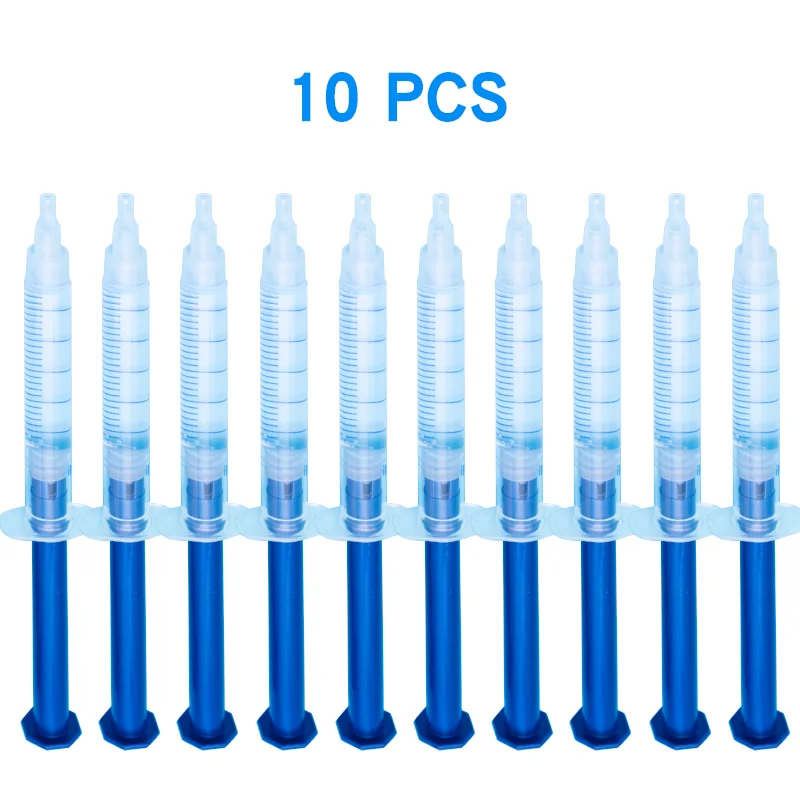 10pcs Teeth Whitening gel Cleaning Oral Hygiene Essence Serum Bleaching Gel Tooth Cleaner Oral Gel Set Tooth Whitener Tools teeth whitening gel teeth whitening kit teeth whitening strips