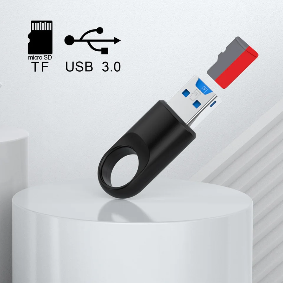 High Speed USB 3.0 Mini Memory Card Reader