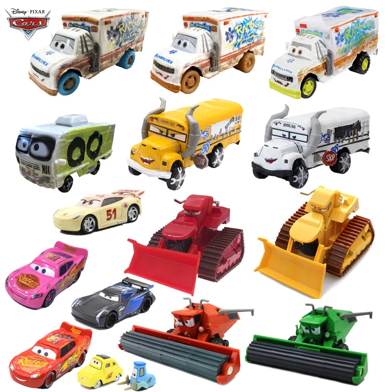 New Disney Pixar Cars 2 3 Lightning Mcqueen Japan Dr Damage Arvy Metal  Model Car 1:55 Diecast Vehicle Kid Boy Toy Birthday Gifts - AliExpress