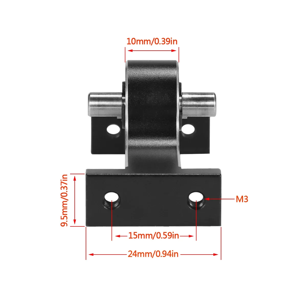 RC ũѷ ġ ׿ ˷̴ ձ 1/10 Ʈ ̽, MOA 1.9 Ʈ, LCG  , 70mm ʺ 5mm D Ʈ