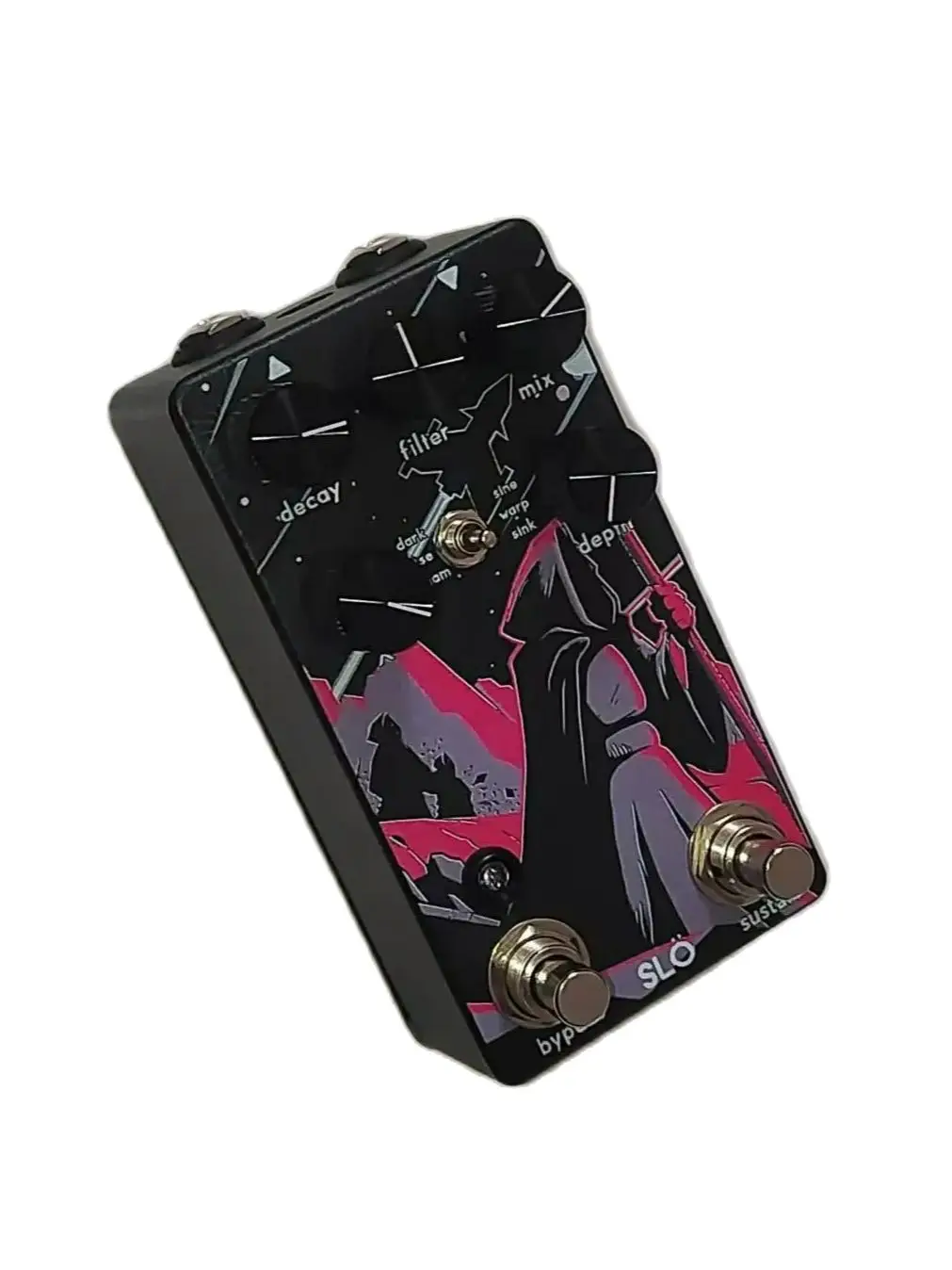 Xiao 1:1 ペダル Walrus Slo リバーブ複数の残響ギターモノリシック