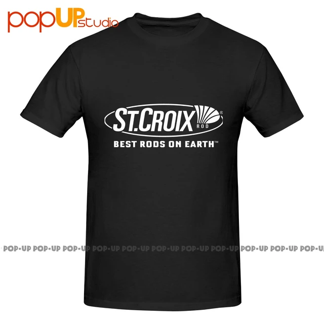 Best St. Croix Fishing Rods Casting Spinning Shirt T-shirt Tee Vtg Trendy  Novelty Comfortable - AliExpress