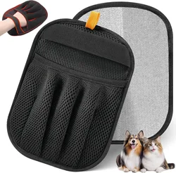 Enhanced Pet Hair Removal & Grooming Glove (Black)