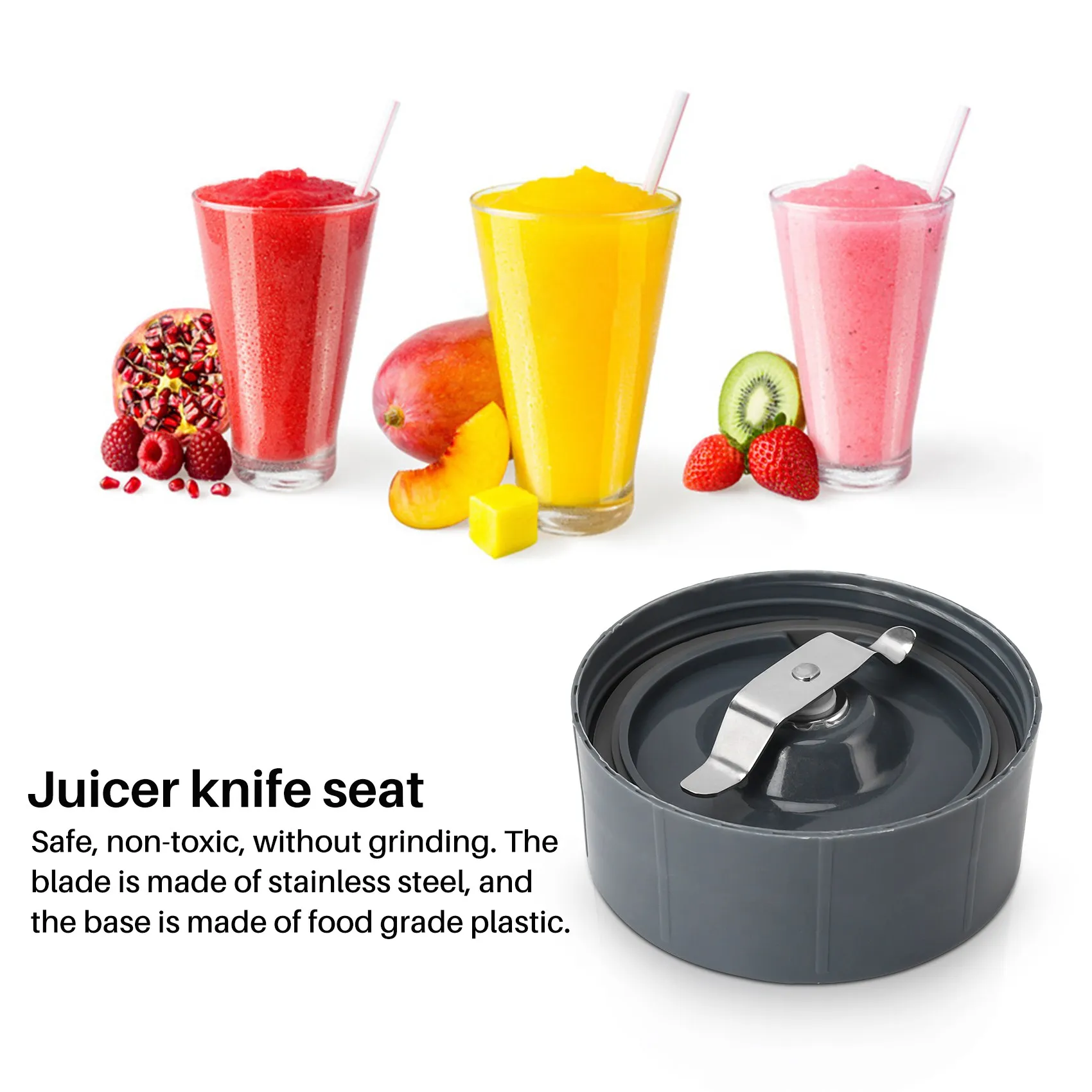 nutribullet 4-Pack Stainless Steel Straws - nutribullet