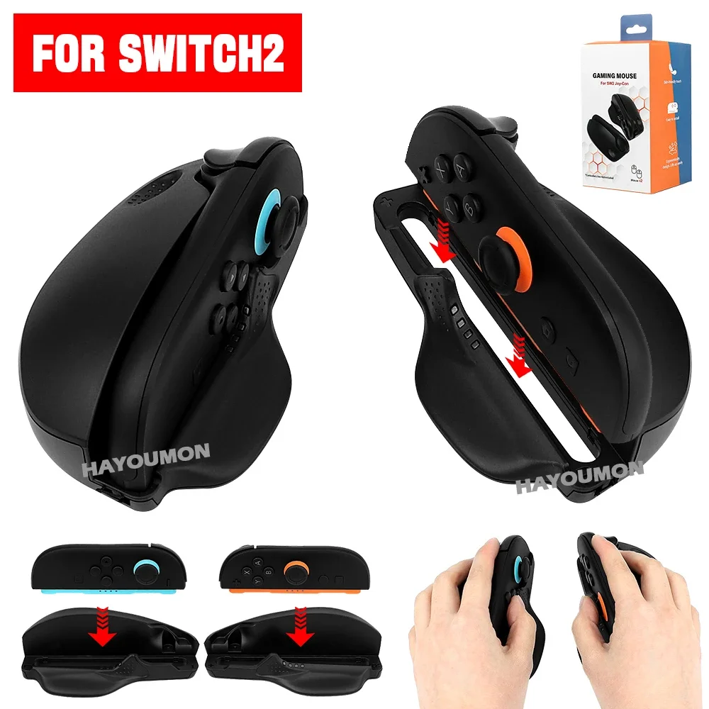 Ergonomic Gaming Mouse Grip for Enhanced Control & Portability - Set of 2
