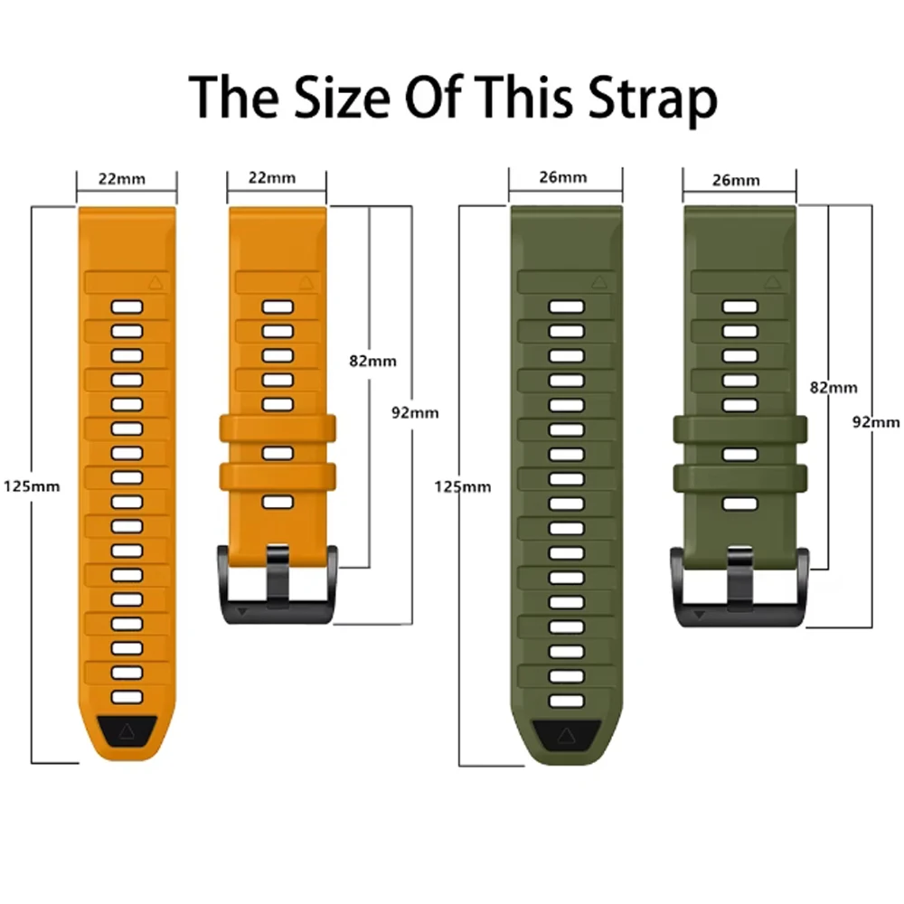 Silicone Quick Release Watch Bands