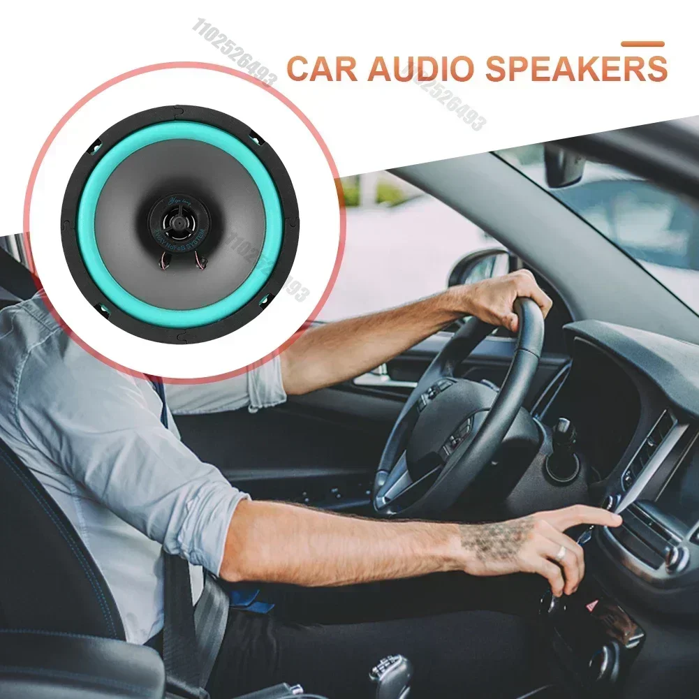 4/5/6.5 Inches Car HiFi Coaxial Speaker Full Range Frequency Auto Audio Loudspeaker Car Horn Car Door Stereo