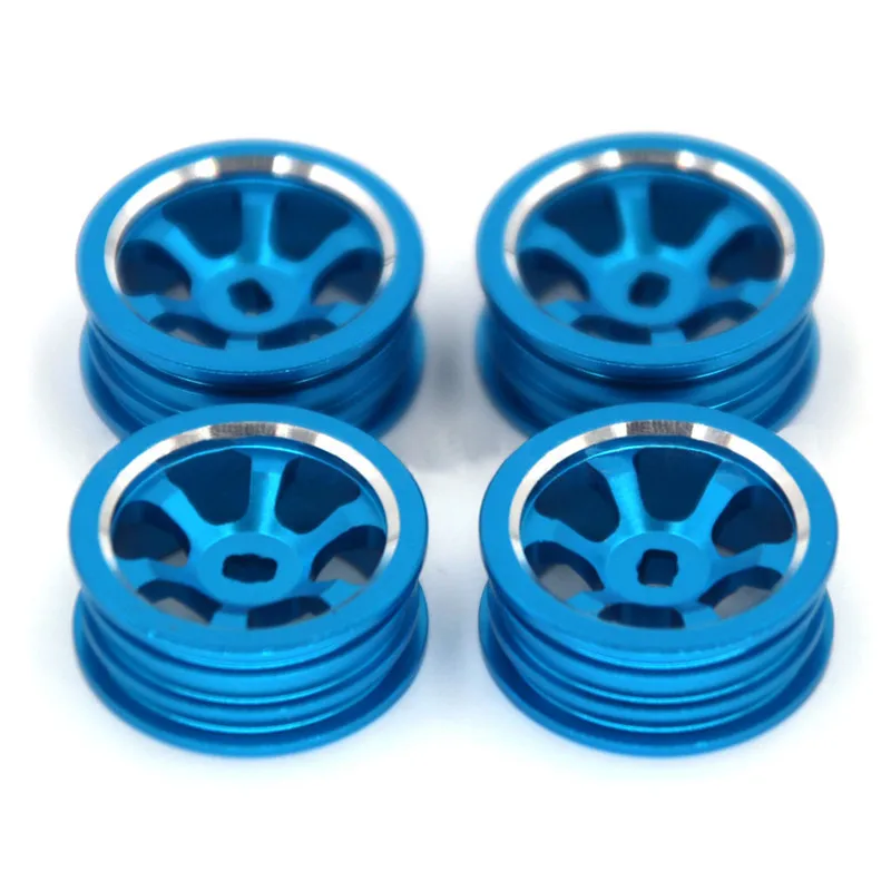 

Metal Upgrade Drift Racing Wheels with Silver Edge For WLtoys 284131 K969 K979 K989 K999 P929 P939 MINI-Q MINI-Z RC Car Parts