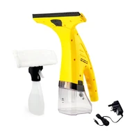 Cordless Rechargeable Automatic Window Vacuum Squeegee Portable Glass Cleaning Machine For Showers, Mirrors, Glass, & Countertop