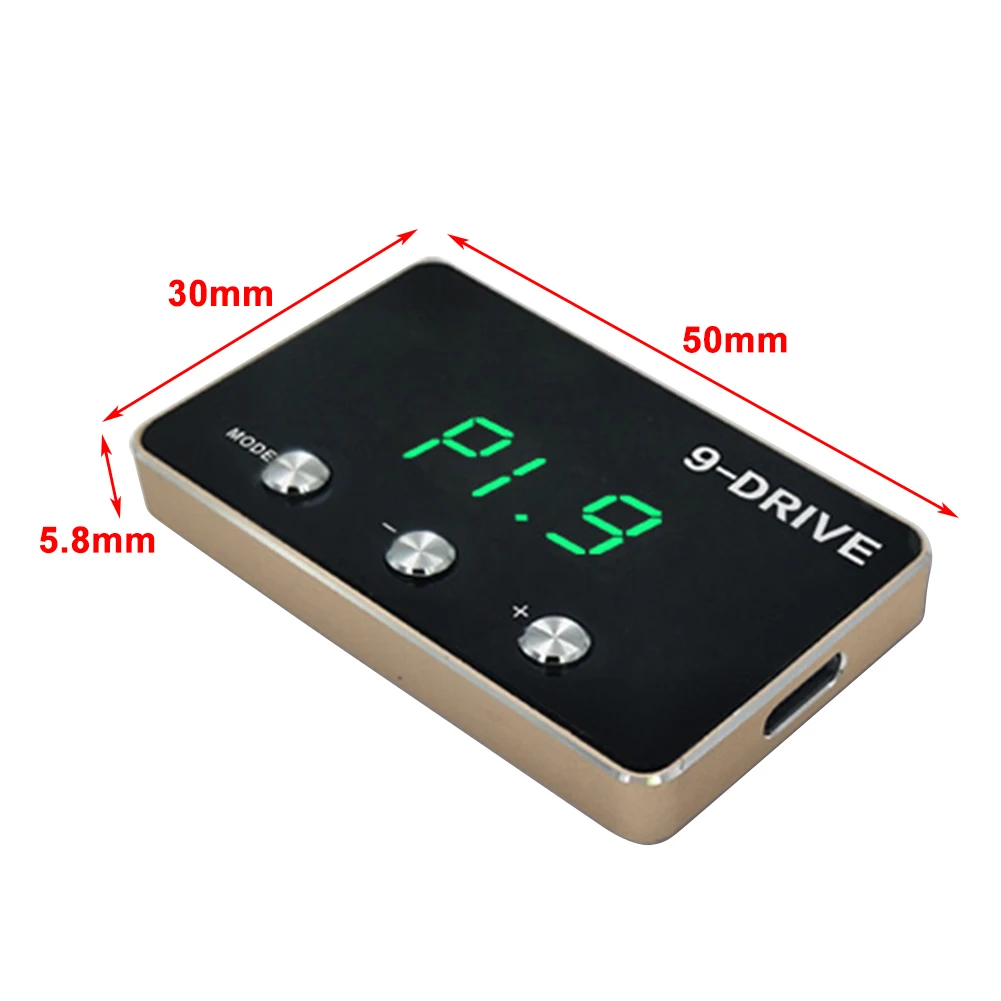 9Drive Car Electronic Throttle Controller Pedal Accelerator For Ford Fiesta For Mazda 2 CX7 etc