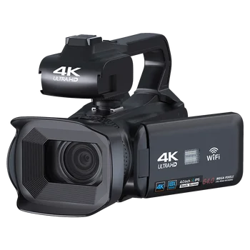 Full 4K Camcorder 64MP Youtuber Professional Digital Video Camera Streaming Auto Focus Photography Vlog Recorder 4 1