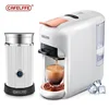 5 in 1 capsule coffee machine automatic small home 7 level water level cold and hot ItaliAn-American capsule machine 6