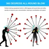 Boxing Reflex Ball Set 3 React Balls Adjustable Headband for Boxing/MMA/Krav Maga Boost Reflex Timing Focus Hand-Eye 6