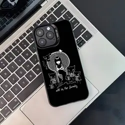 E - Emily The Strange Black Matte Shockproof Phone Case Cover - IPhoneX (Z1)