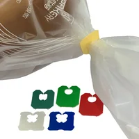 PS Bread Clip for Bakery Bread Bags, Plastic Clip Kwik Lock Sliced Bakery Bread Toast Packing Bag Closure Plastic Sealing Tool 2