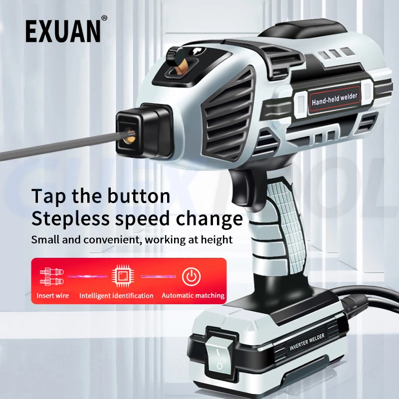 Electric ARC Welding Machine 4600W Handheld Mini Home Welder Tool Inverter Portable Manual Welding Household Equipment