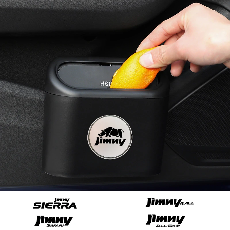 車のごみ箱車両ごみ収納ボックススズキジムニーシエラサファリJB33