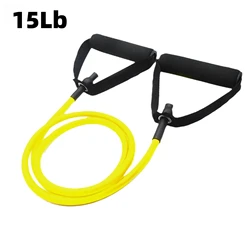 Adjustable Resistance Bands with Handles for Home Fitness and Strength Training (10Lb)
