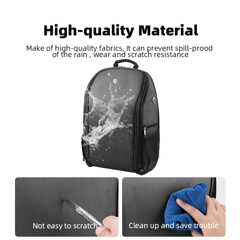 Description Picture 4 of itemStorage Bag for DJI Avata 2/Air 3S/FPV Combo Drone Backpack Remote Control Handle Waterproof Case for Glasses 2/V2 Accessories