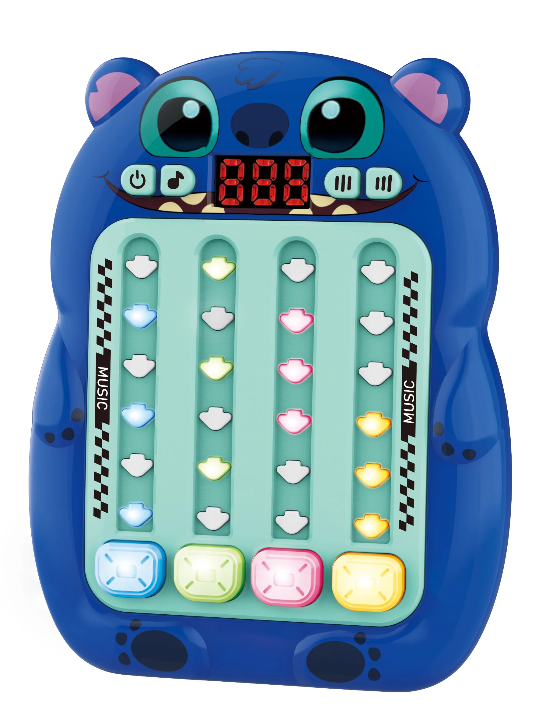 Rhythm Master Game Console Educational Toy for Children Hand-eye Coordination and Stress Relief