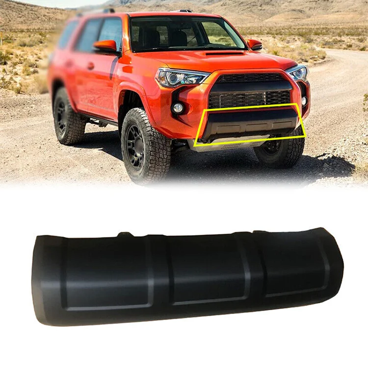 Spedking 2014- body kit parts Black Front Bumper Diffuser Board Guard 1pc for 4runner TRD SR5