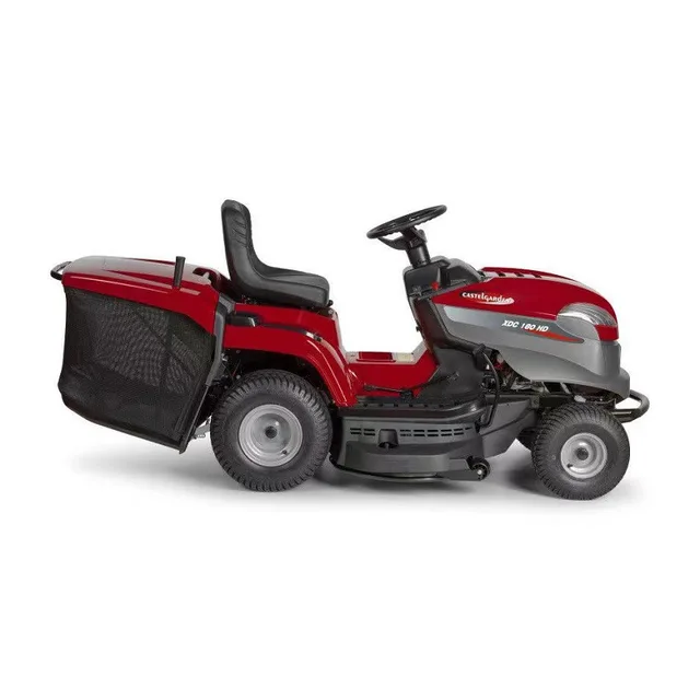 Customized Electric Riding Lawn Mower with Large Grass Bag Battery Powered Garden Tractor for Big Lawn Cutting 1