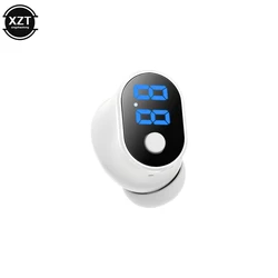 Compact Bluetooth 5.2 Wireless Earbuds with Power Display and Voice Assistant Integration (WHITE)