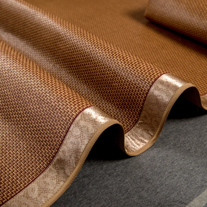 Cool mat rattan mat foldable Cool Summer Mat for 180x200cm Bed Ice Rattan Mats Non-Slip Breathable Cooling Bedsheet Bedspreads
