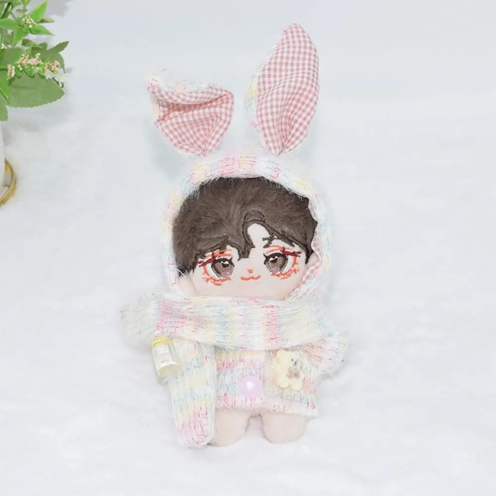 10CM Size 10cm Cotton Doll Clothes Cartoon Design Soft Cotton Cotton Doll's Clothes Miniature Clothes Plush Material