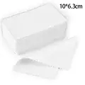 10x6.3cm white