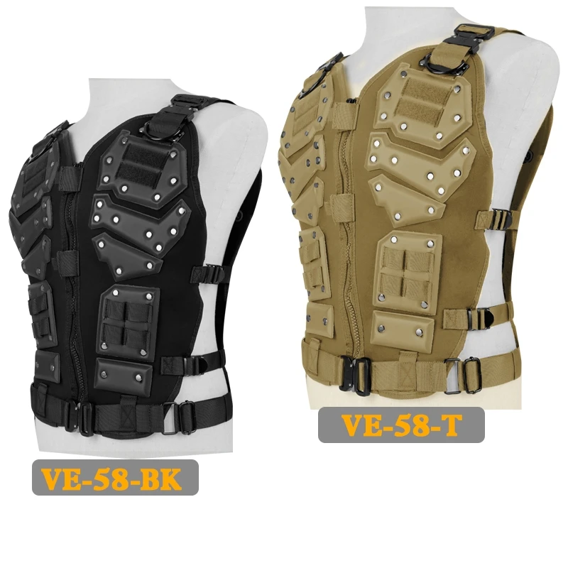 

Outdoor CS Wargame Hunting Vests Protective Military Tactical Shooting Paintball Vest Combat Waistcoat Army Airsoft Vest