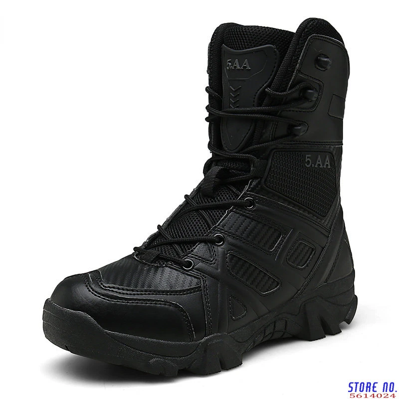 

Combat Army Boots Winter Outdoor Tactical Boots Hiking Desert Ankle Hunting Shoes Military Men Boots Botines Zapatos