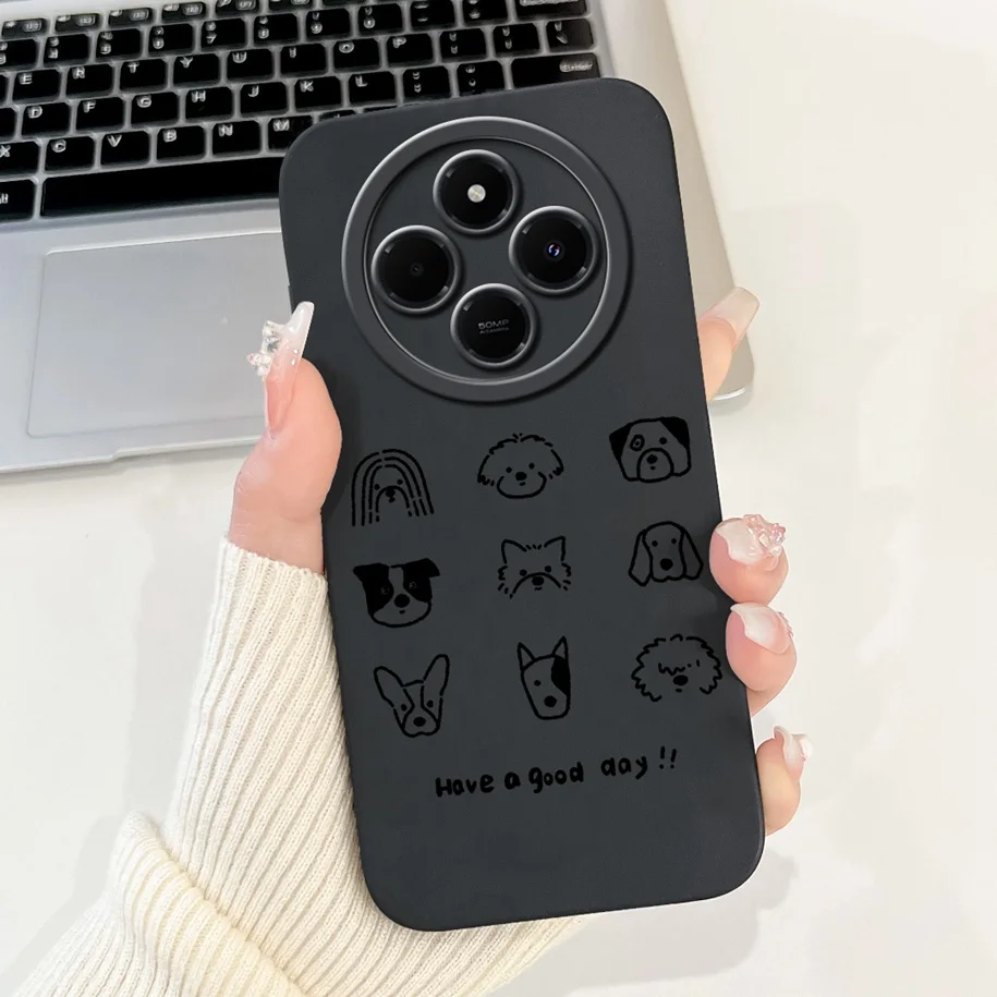 Cute Panda Rabbit Cartoon Soft Matte Silicone Back Cover Case