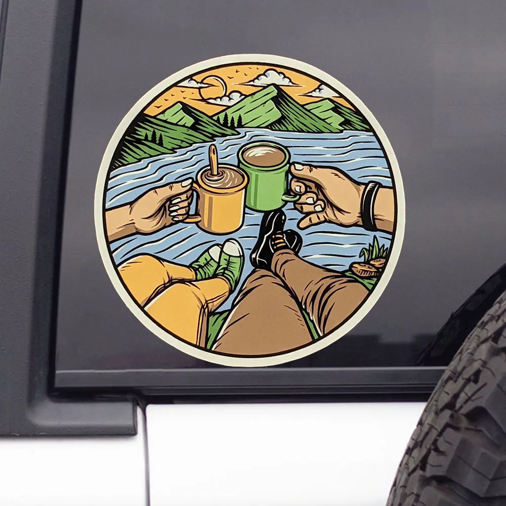 

Хорошего времяпровождения, спортивные струйные автомобильные наклейки, внешние аксессуары для бампера, водонепроницаемые креативные наклейки, упаковка виниловых наклеек