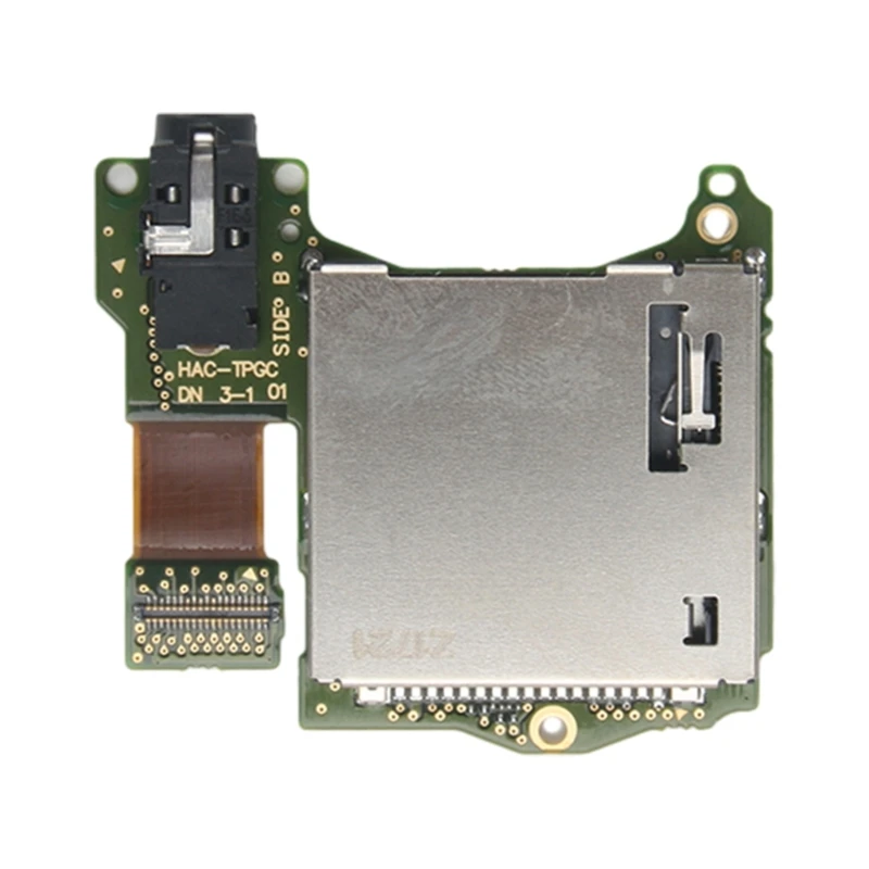 

CPDD Professional Game Host Card Slot Tray Easy Installation Game Cartridge Socket Reader Earphone Headset Port for Switches