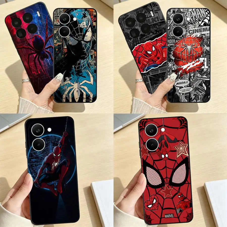 Cartoon Spiders Protective Phone Cover Case