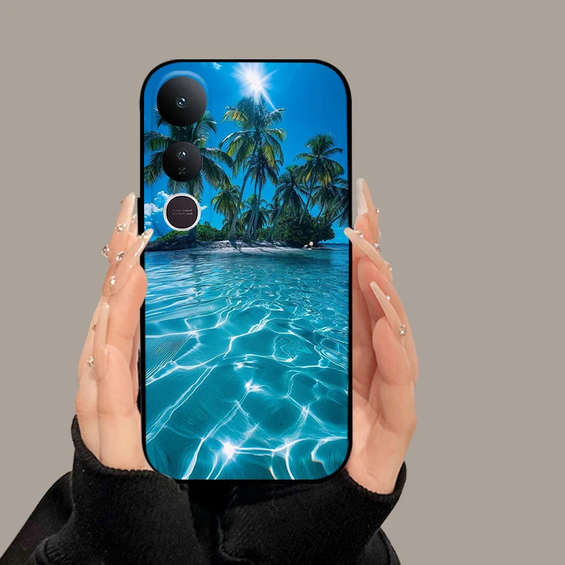 Enhanced Phone Case with Soft TPU Silicone and Camera Protection - Shockproof Bumper Design